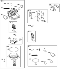 Part Location Diagram of 597304 Briggs and Stratton Jet, Main